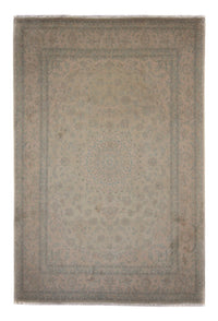 Tapis persan - Nain - Royal - 351 x 250 cm - marron clair