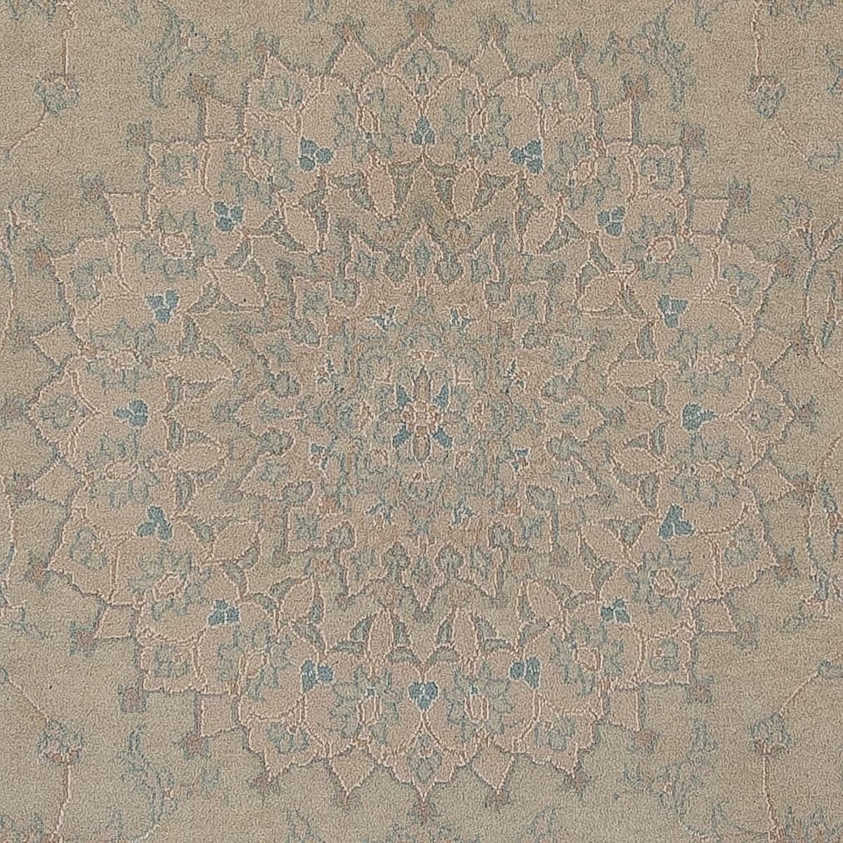 Tapis persan - Nain - Royal - 351 x 250 cm - marron clair