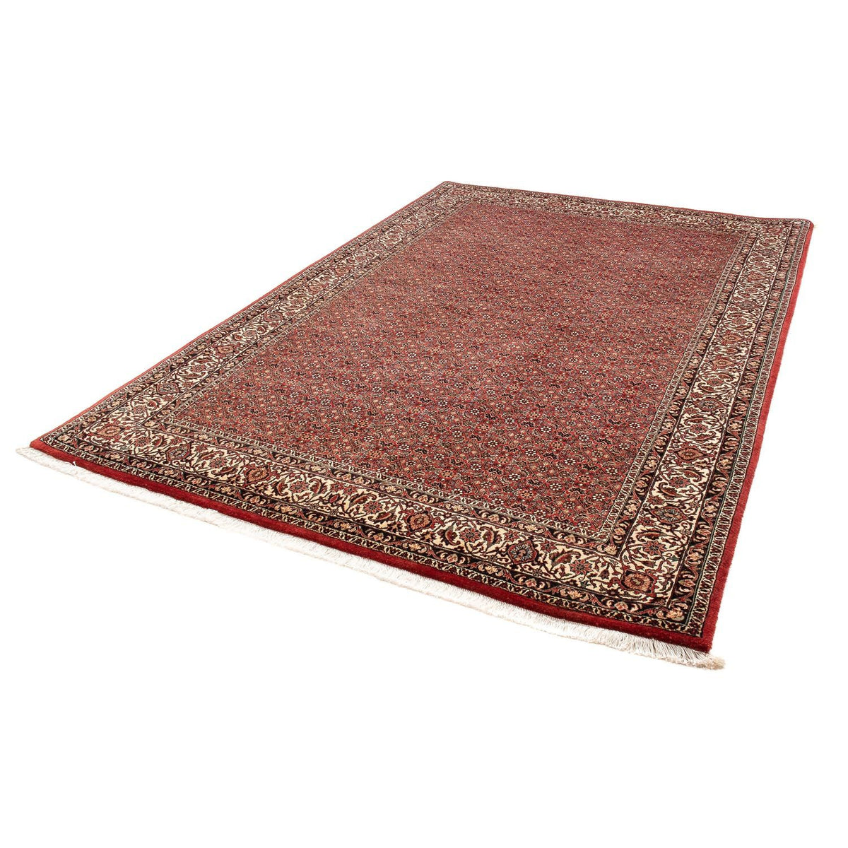 Tapis persan - Bidjar - 248 x 174 cm - rouge