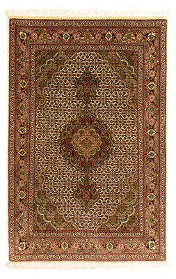 Tapis persan - Tabriz - Royal - 124 x 83 cm - beige