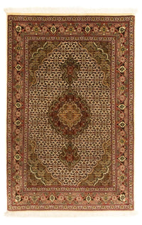 Tapis persan - Tabriz - Royal - 124 x 83 cm - beige