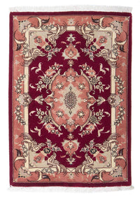 Tapis persan - Tabriz - Royal - 85 x 61 cm - rouge foncé