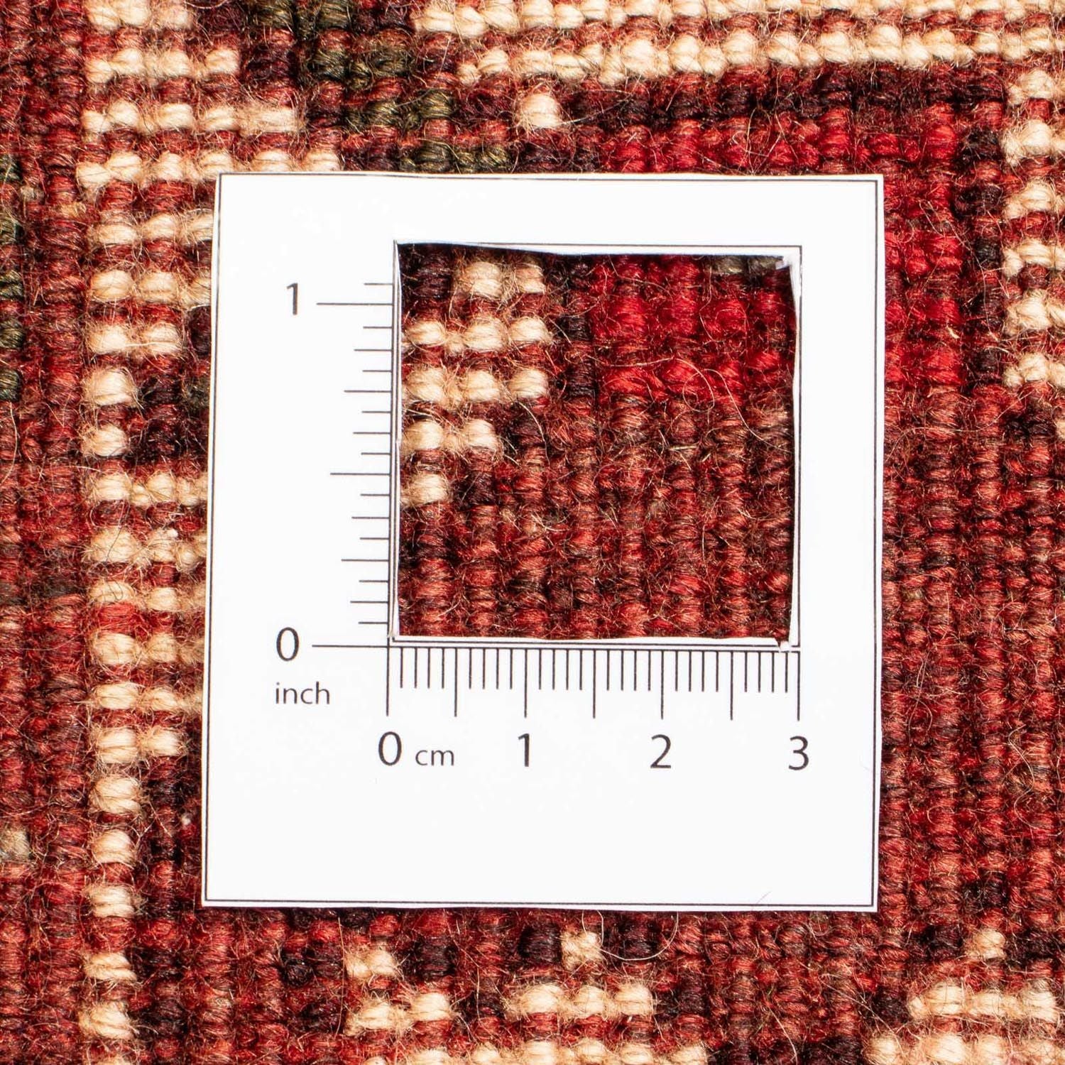 Tapis persan - Nomadic - 320 x 230 cm - rouge foncé