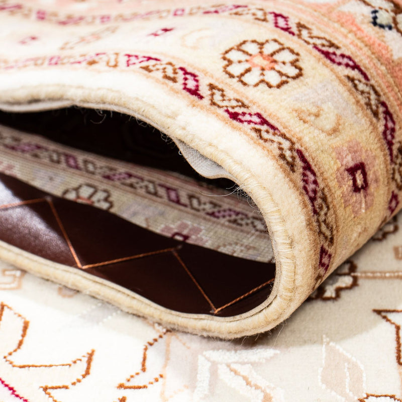 Tapis persan - Tabriz - Royal - 214 x 154 cm - beige