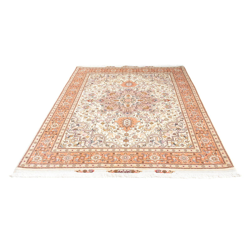 Tapis persan - Tabriz - Royal - 214 x 154 cm - beige