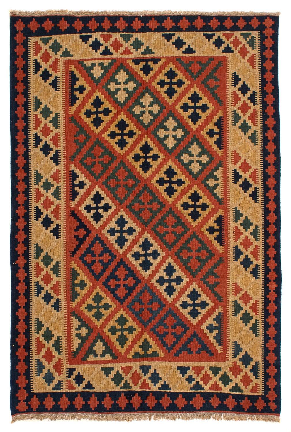 Tapis Kelim - Oriental - 200 x 154 cm - marron