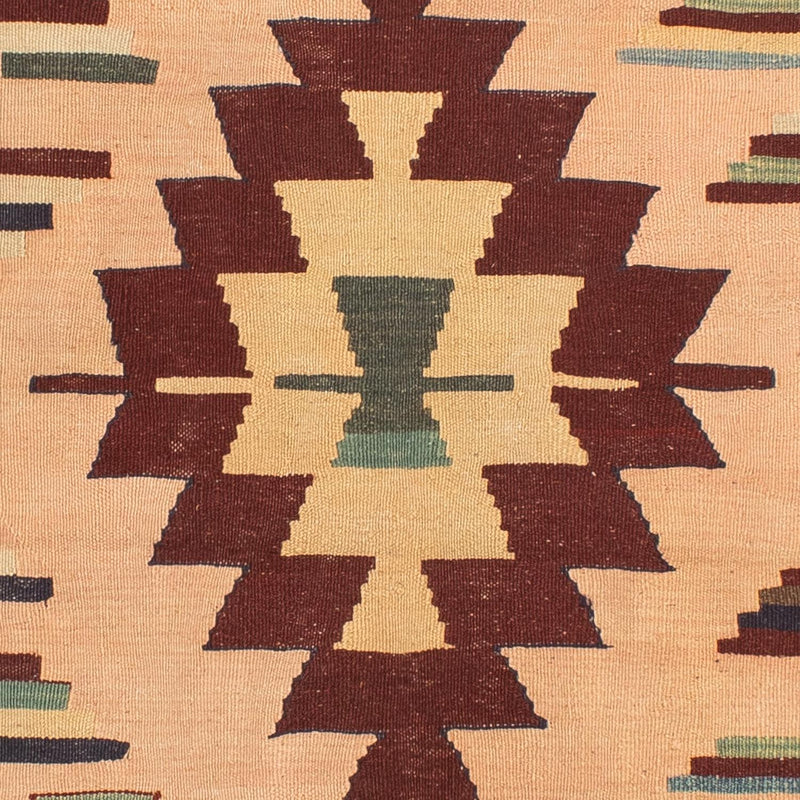 Tapis Kelim - Oriental - 158 x 120 cm - marron clair
