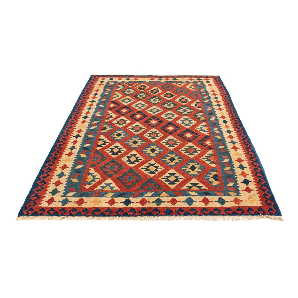 Tapis Kelim - Oriental - 221 x 152 cm - multicolore