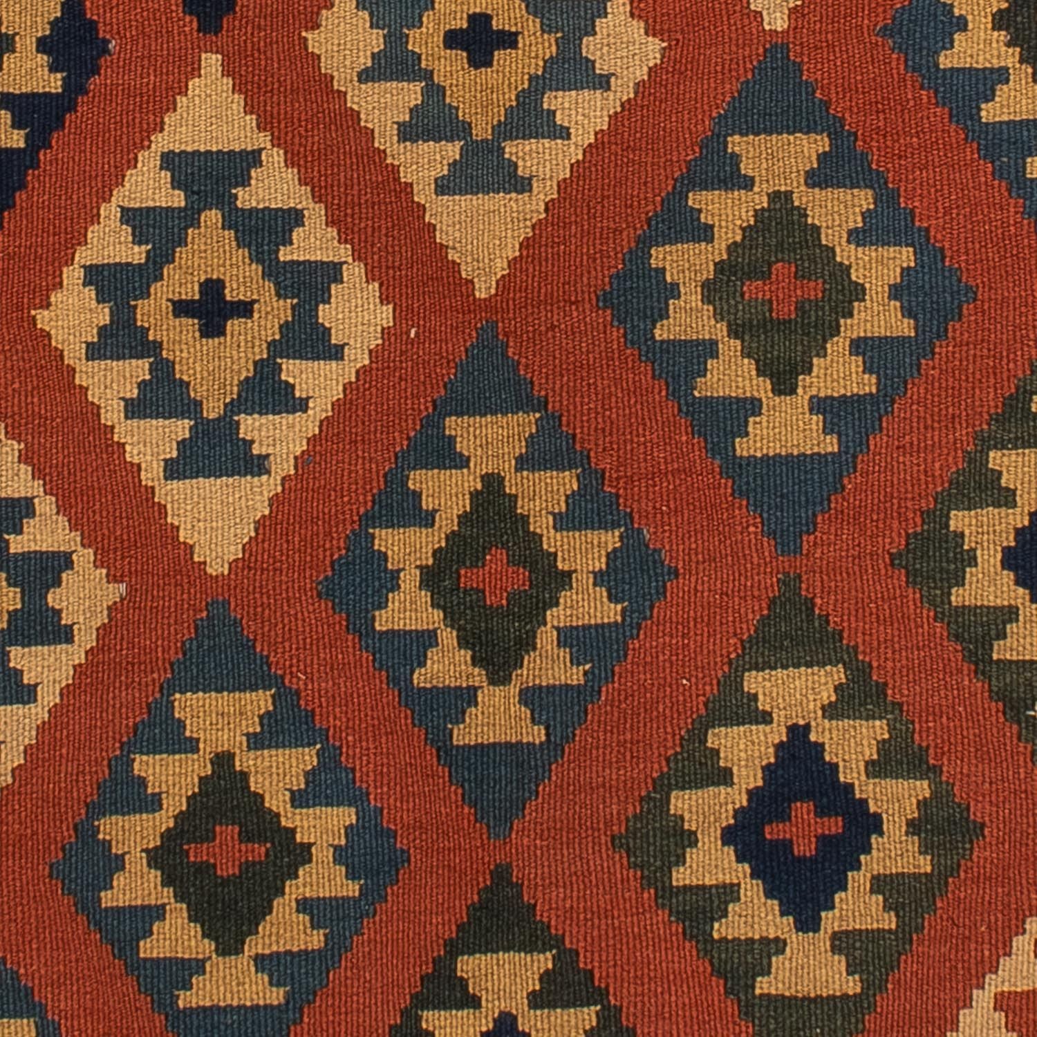 Tapis Kelim - Oriental - 210 x 149 cm - marron