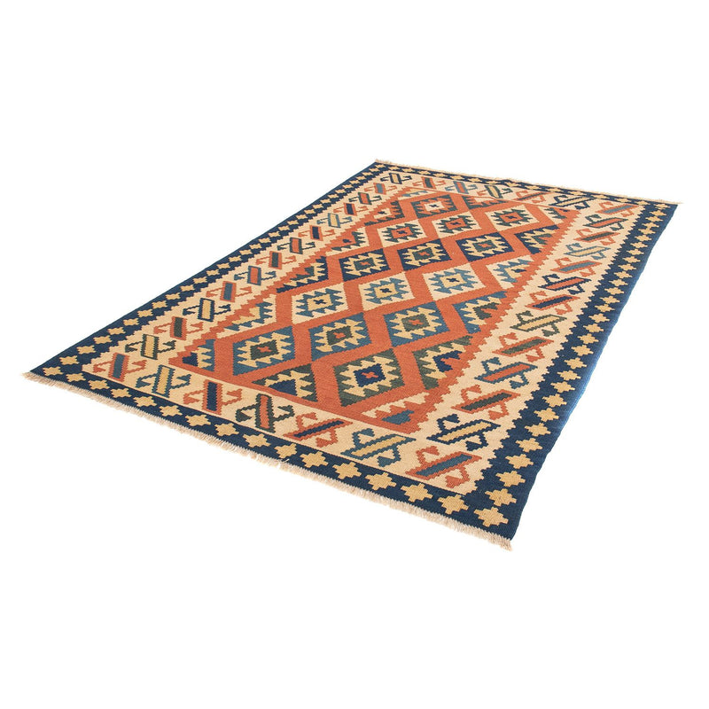 Tapis Kelim - Oriental - 210 x 149 cm - marron
