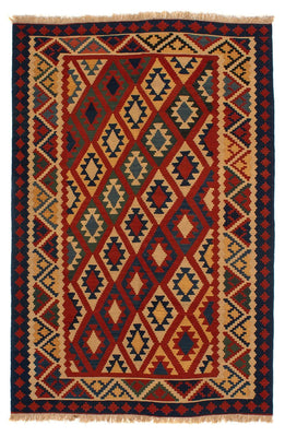 Tapis Kelim - Oriental - 200 x 152 cm - multicolore