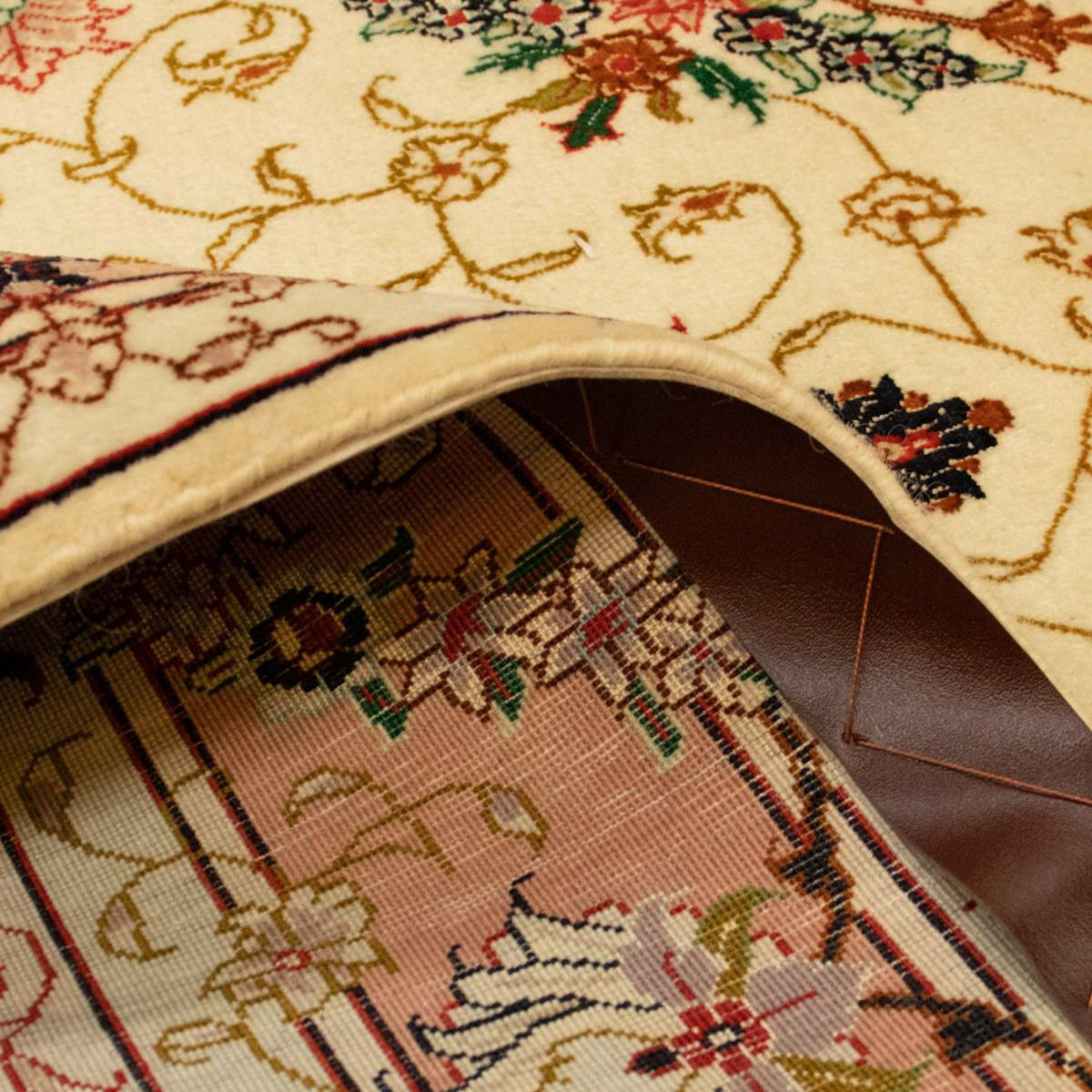 Tapis persan - Tabriz - Royal - 148 x 101 cm - beige