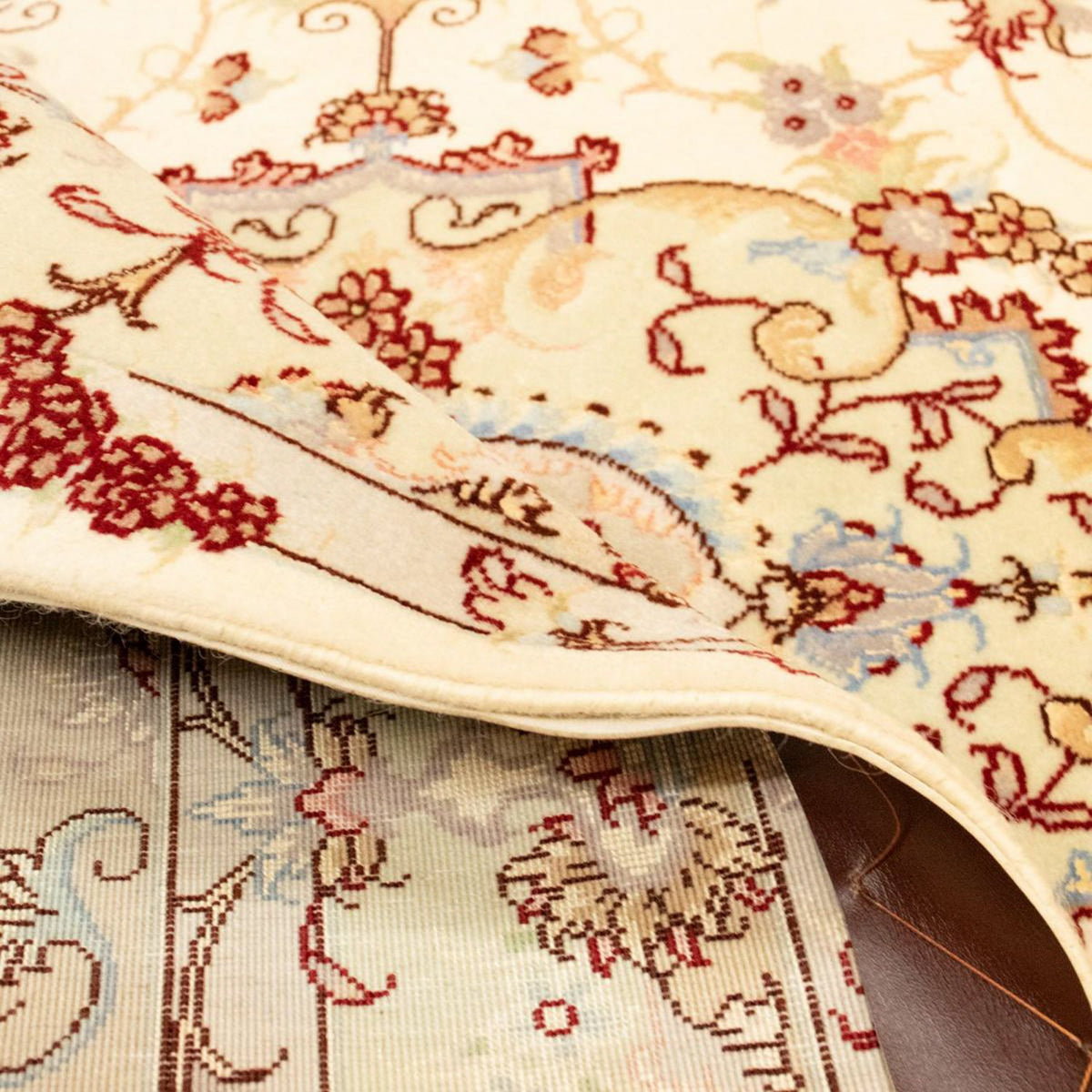 Tapis persan - Tabriz - Royal - 157 x 102 cm - beige