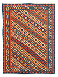 Tapis Kelim - Oriental - 202 x 153 cm - multicolore