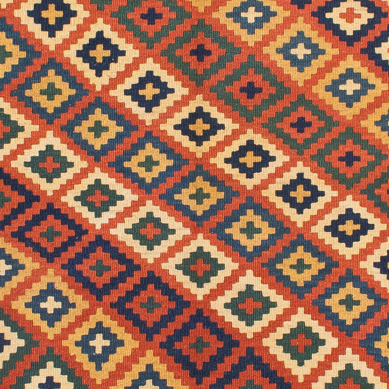 Tapis Kelim - Oriental - 202 x 153 cm - multicolore