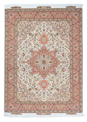 Tapis persan - Tabriz - Royal - 201 x 150 cm - beige