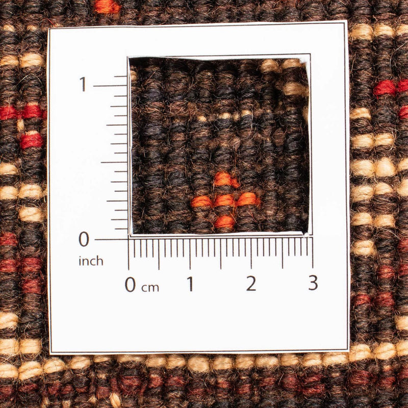Tapis persan - Nomadic - 300 x 215 cm - rouge foncé