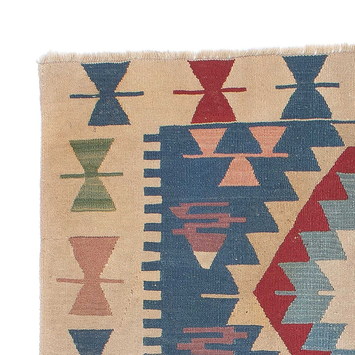 Tapis Kelim - Oriental - 160 x 115 cm - bleu