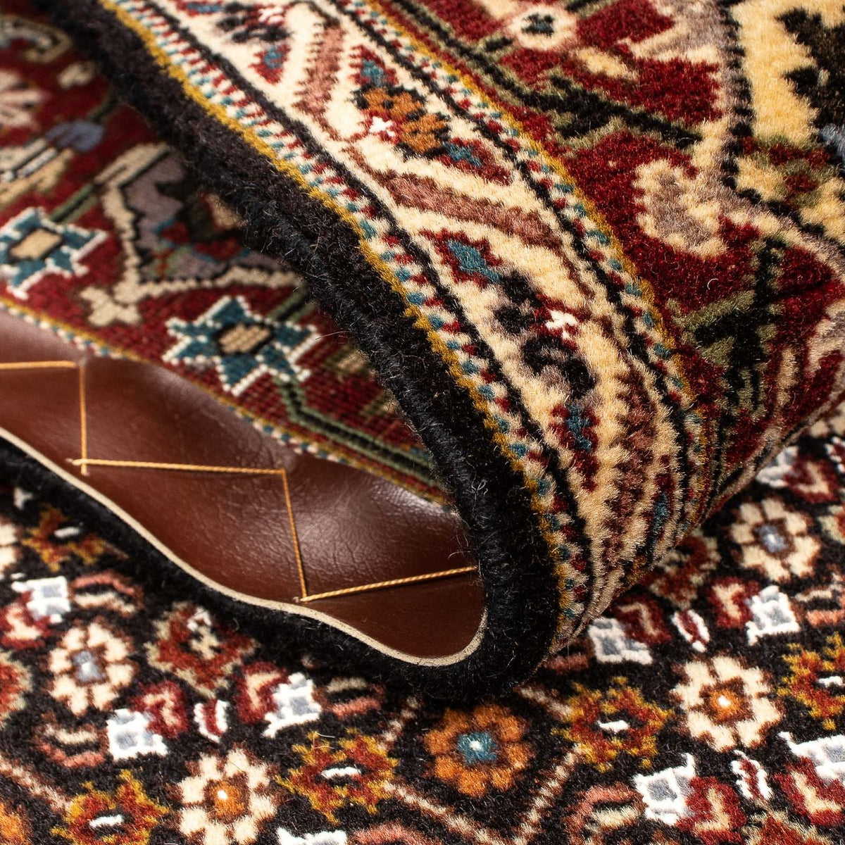 Tapis de couloir Tapis persan - Tabriz - 336 x 123 cm - multicolore