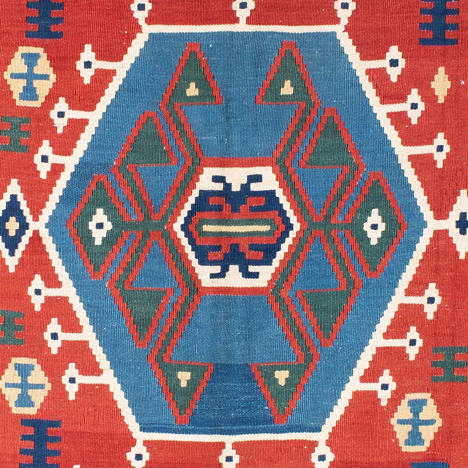 Tapis Kelim - Oriental - 208 x 160 cm - rouge