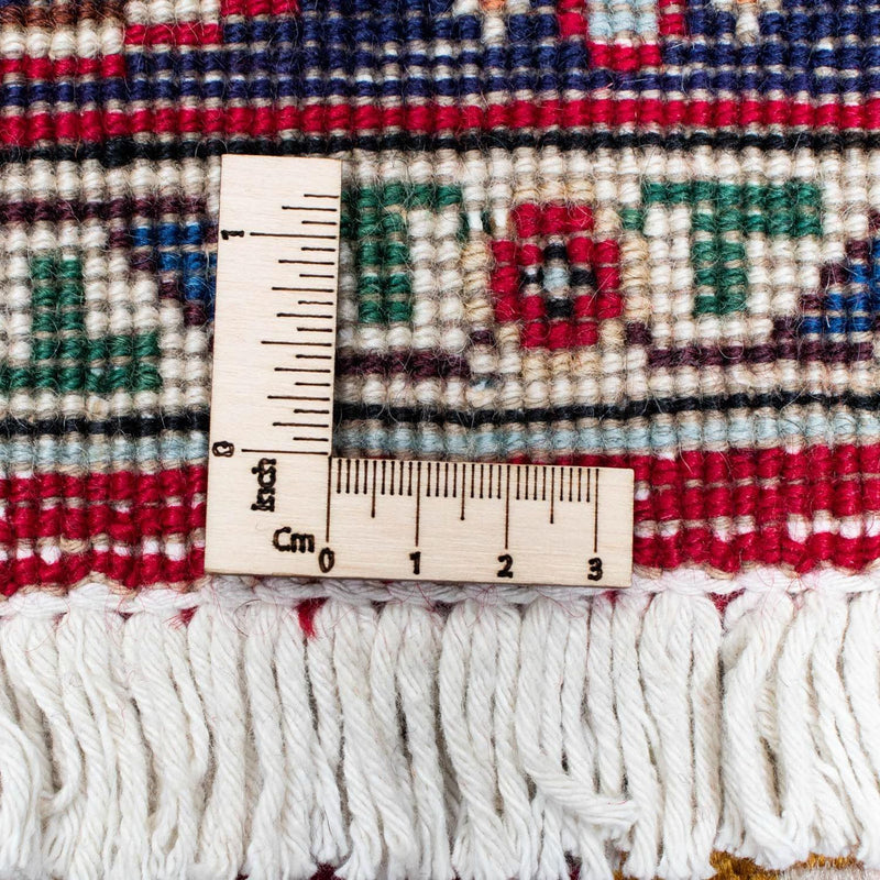 Tapis de couloir Tapis persan - Tabriz - 400 x 105 cm - rouge