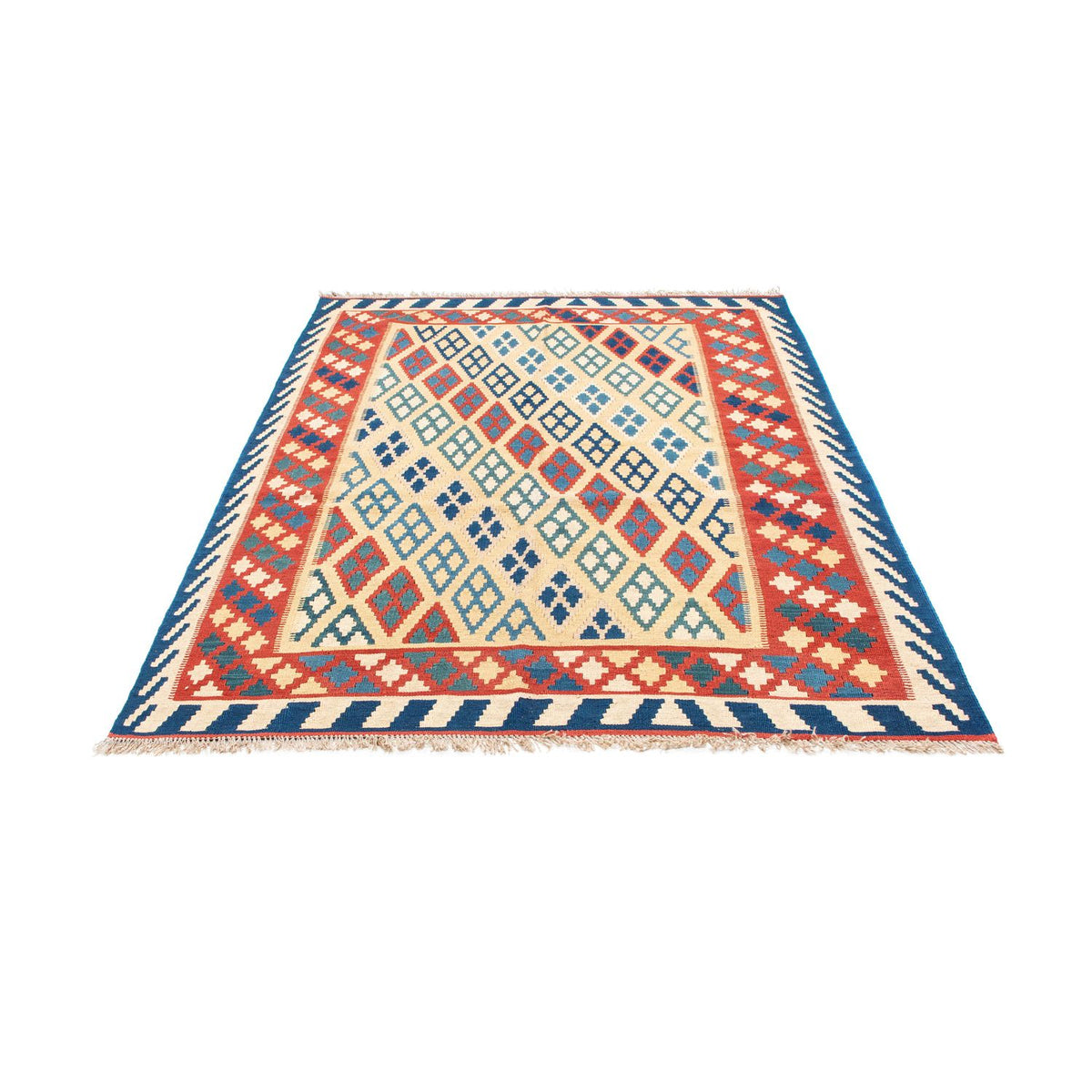 Tapis Kelim - Oriental - 206 x 156 cm - beige