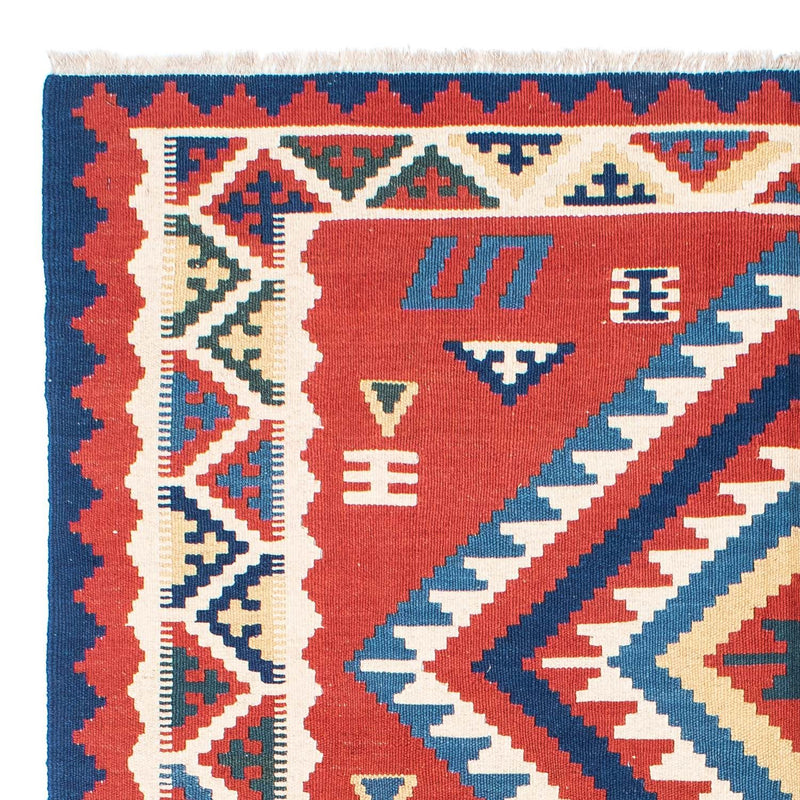 Tapis Kelim - Oriental - 213 x 160 cm - rouge