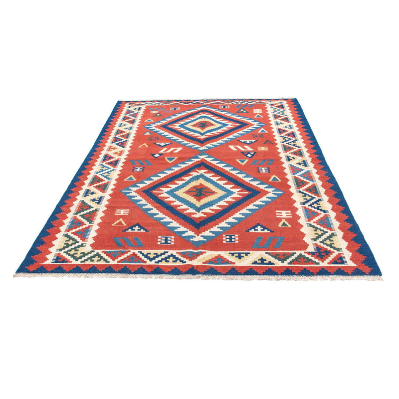 Tapis Kelim - Oriental - 213 x 160 cm - rouge