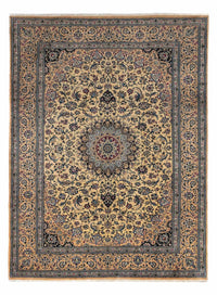 Tapis persan - Nain - Royal - 344 x 245 cm - beige foncé
