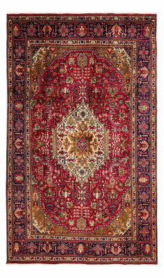 Tapis persan - Tabriz - 322 x 197 cm - rouge