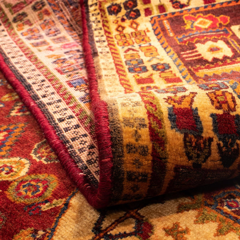 Tapis persan - Nomadic - 290 x 204 cm - rouge foncé