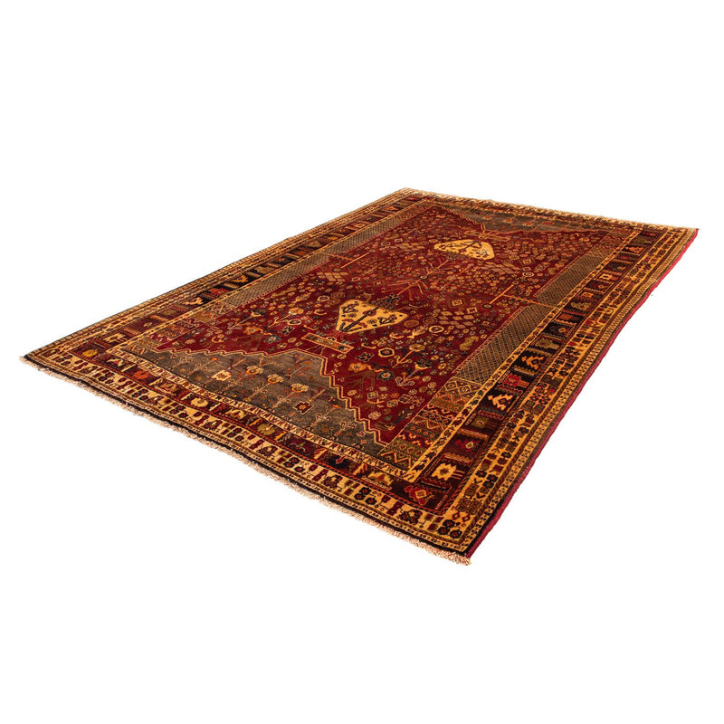 Tapis persan - Nomadic - 290 x 204 cm - rouge foncé
