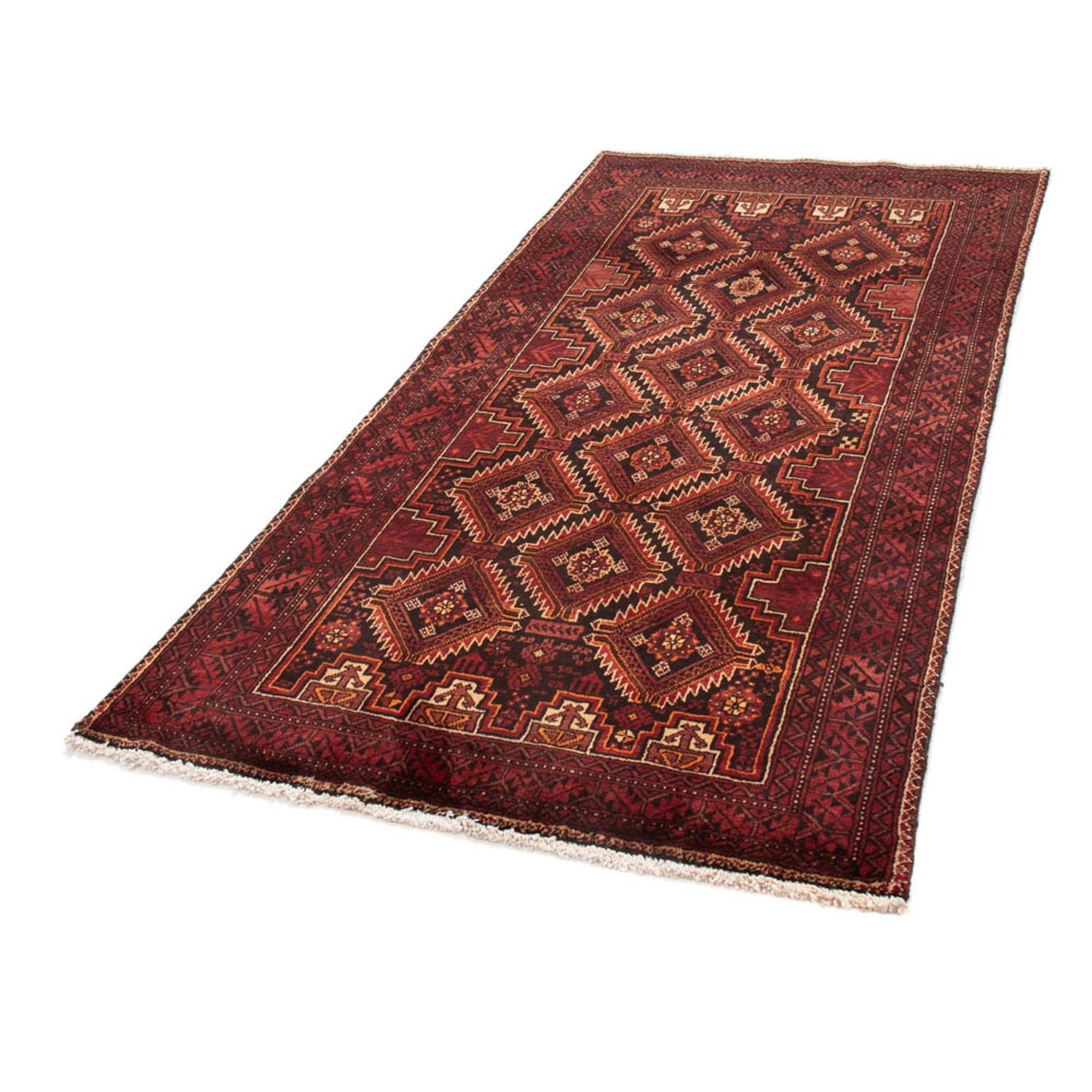 Tapis de couloir Tapis Belutsch - 196 x 97 cm - multicolore