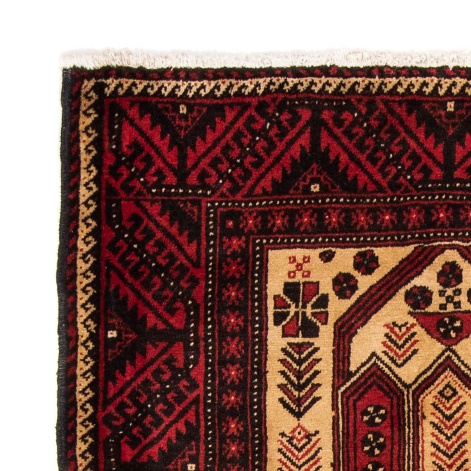 Tapis Belutsch - 193 x 118 cm - rouge