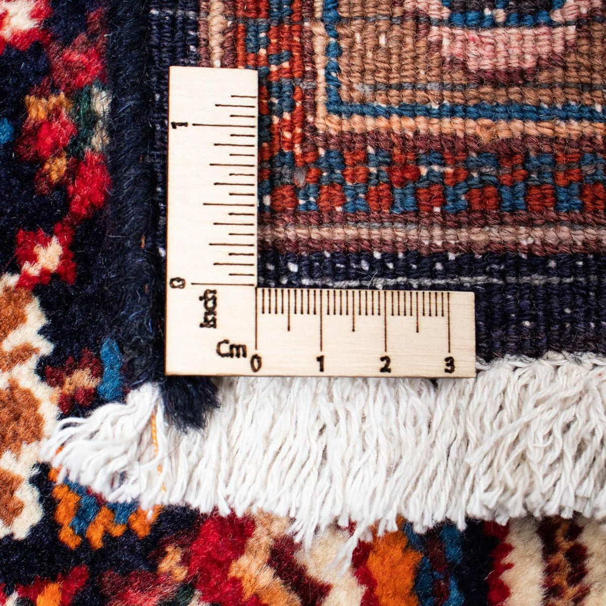 Tapis persan - Nomadic - 310 x 218 cm - bleu foncé