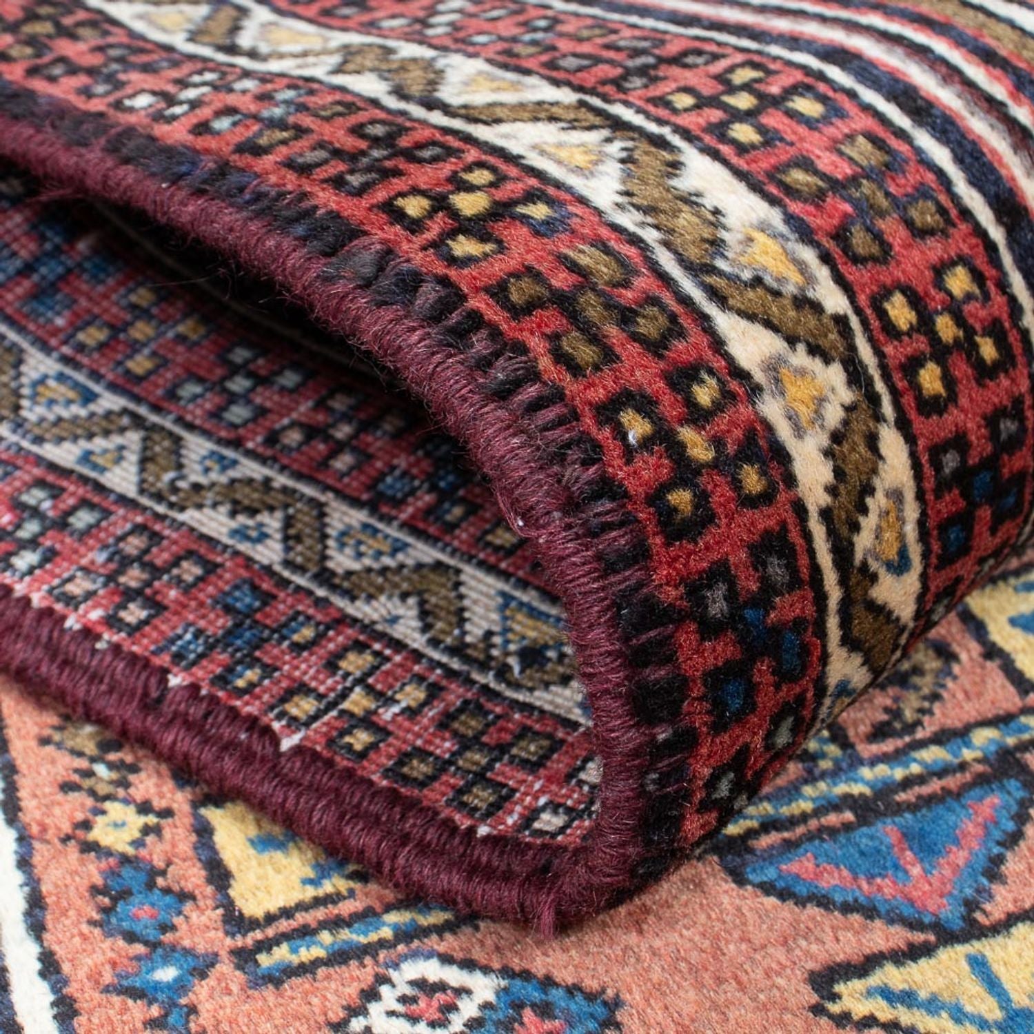 Tapis de couloir Tapis persan - Nomadic - 292 x 73 cm - beige