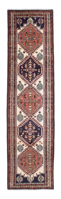 Tapis de couloir Tapis persan - Nomadic - 288 x 70 cm - beige