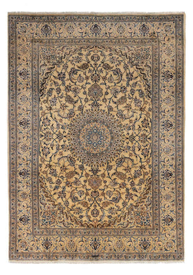 Tapis persan - Nain - Royal - 342 x 240 cm - beige
