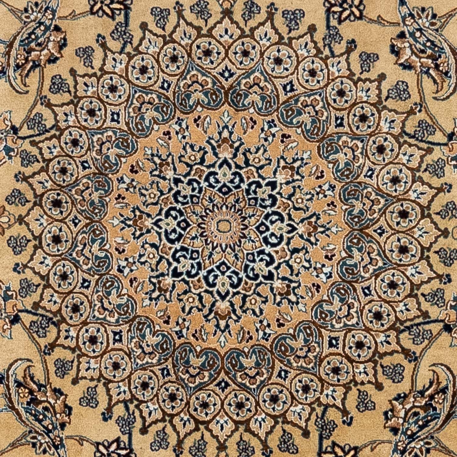 Tapis persan - Nain - Royal - 342 x 240 cm - beige