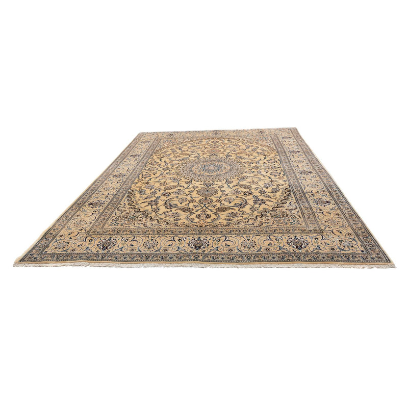 Tapis persan - Nain - Royal - 342 x 240 cm - beige