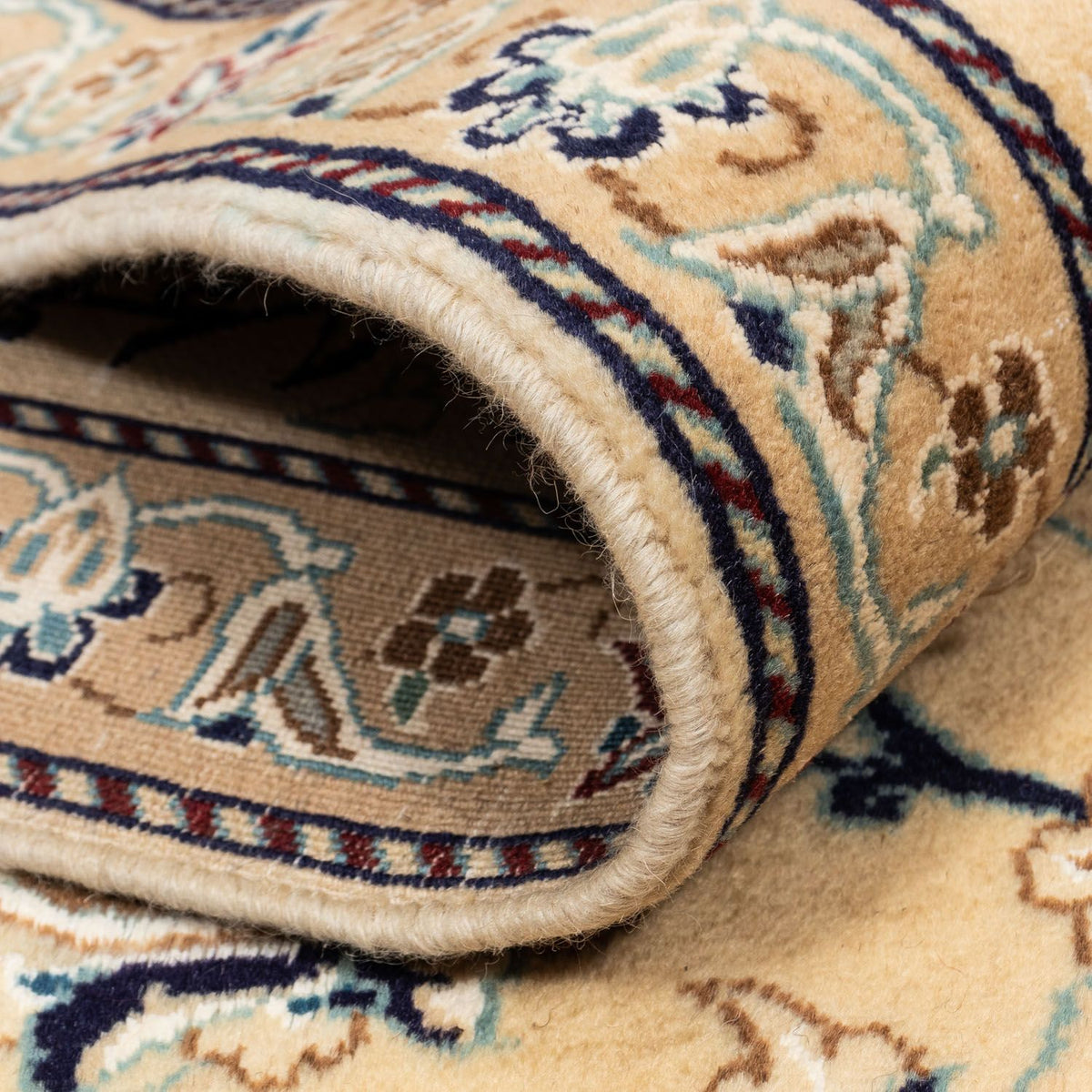 Tapis persan - Nain - Royal - 335 x 246 cm - beige