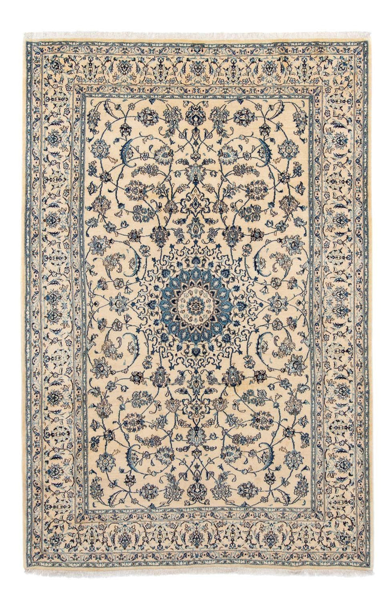 Tapis persan - Nain - Royal - 298 x 200 cm - beige