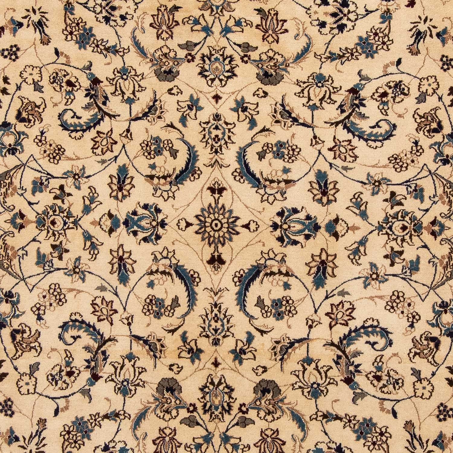 Tapis persan - Nain - Royal - 297 x 200 cm - beige