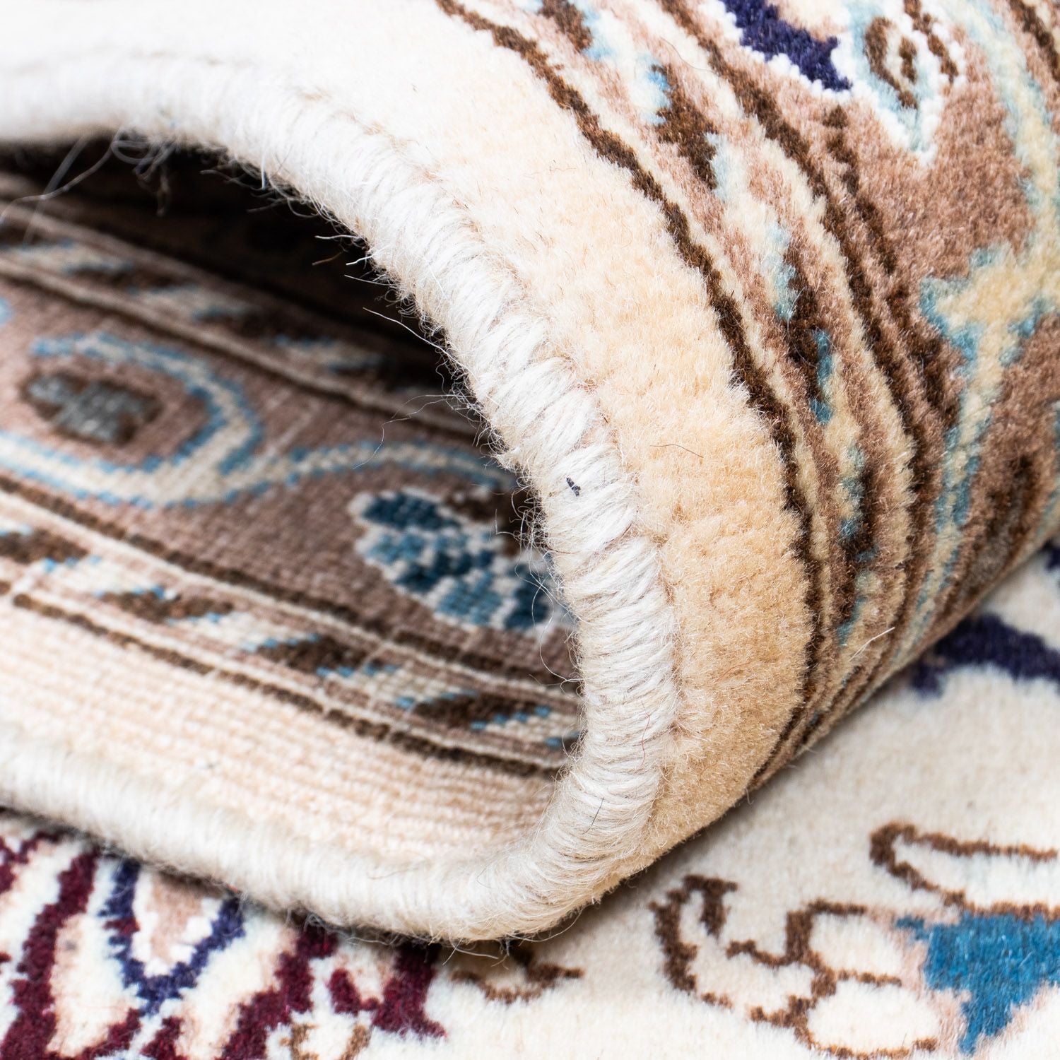 Tapis persan - Nain - Royal - 293 x 198 cm - beige