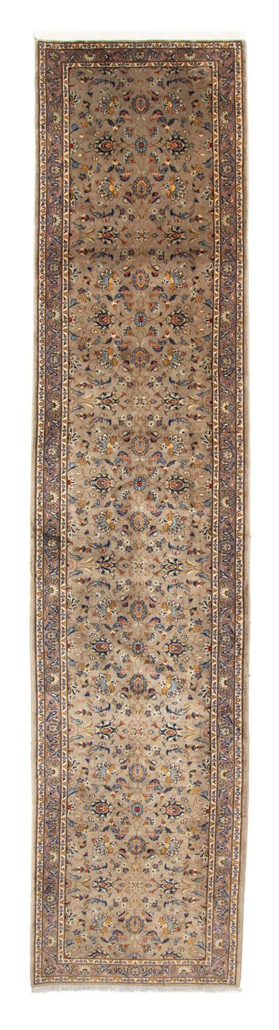 Tapis de couloir Tapis persan - Keshan - 503 x 104 cm - beige