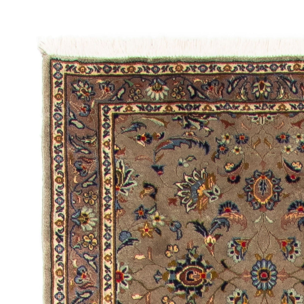 Tapis de couloir Tapis persan - Keshan - 503 x 104 cm - beige