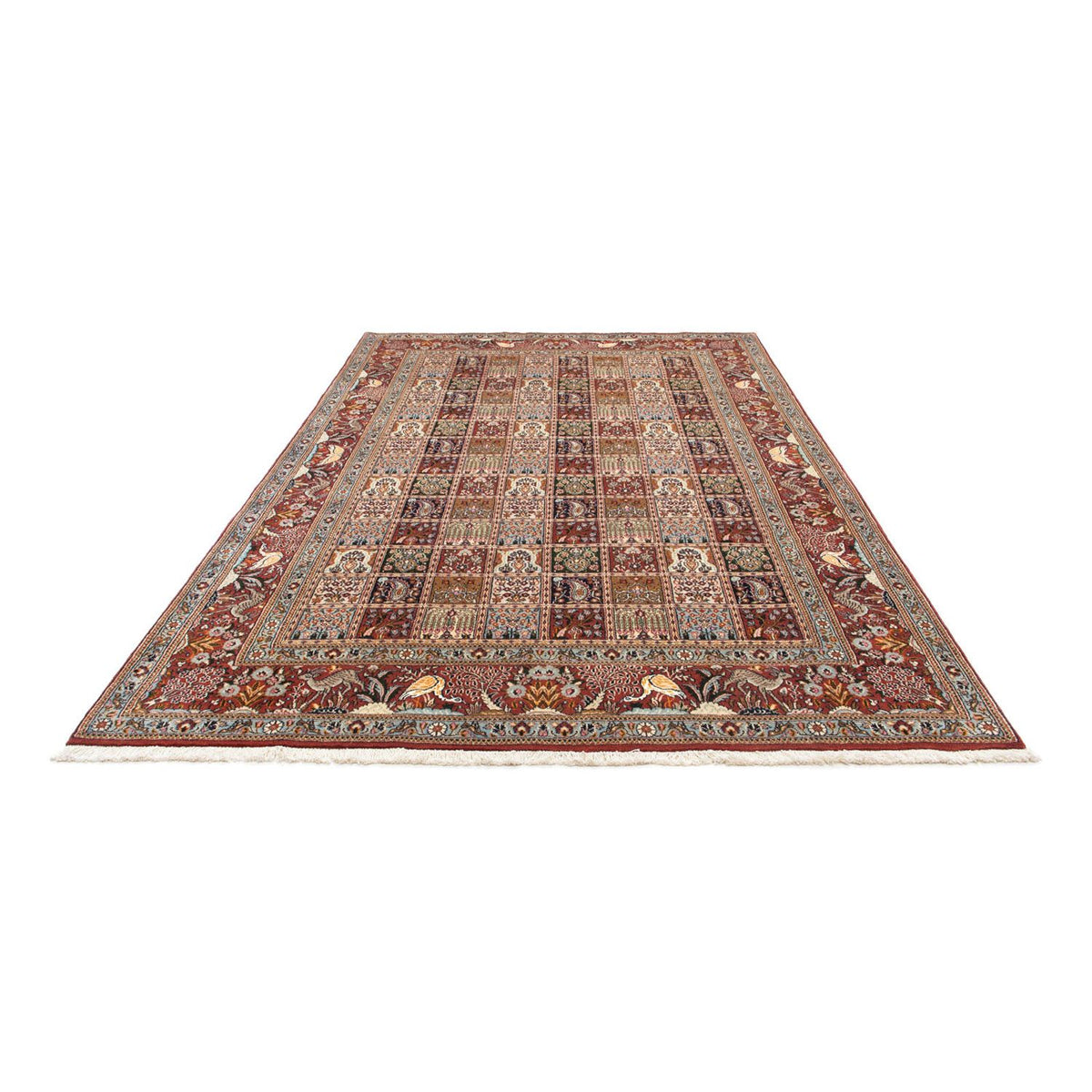 Tapis persan - Classique - 296 x 191 cm - rouge clair
