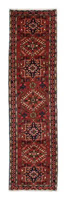 Tapis de couloir Tapis persan - Nomadic - 297 x 78 cm - rouge foncé