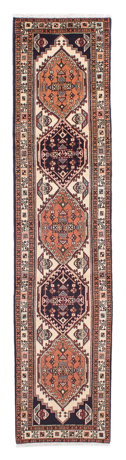 Tapis de couloir Tapis persan - Nomadic - 300 x 70 cm - beige