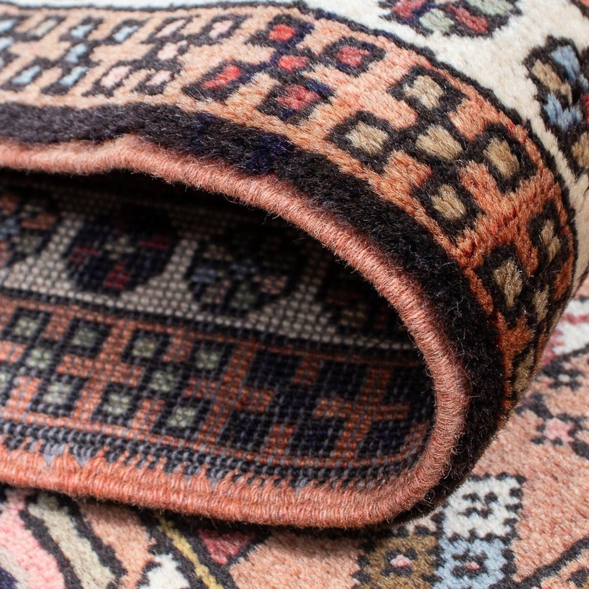 Tapis de couloir Tapis persan - Nomadic - 300 x 70 cm - beige